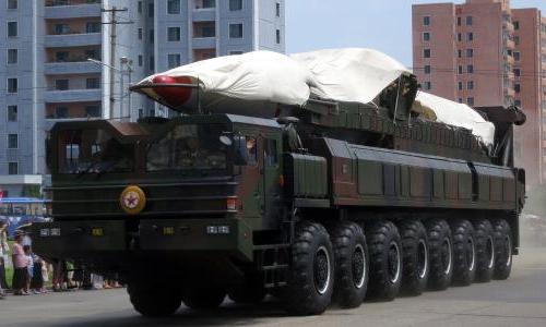 North Korea's b所有istic missile